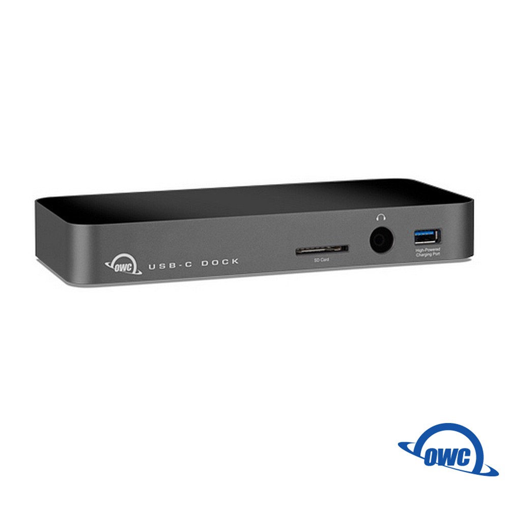 OWC-USB-C Dock 多功能擴充基座;含HDMI轉接器(USB-C / USB3 / SD卡 / Mini D
