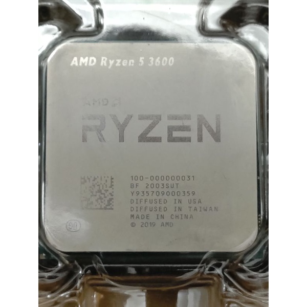 AMD R5 3600(極少使用)