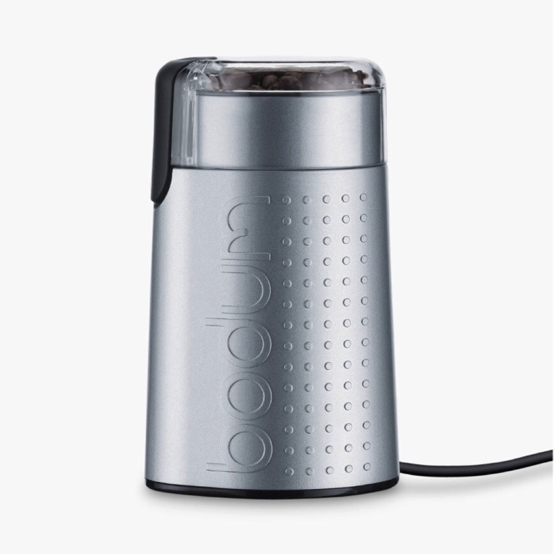 丹麥 Bodum Bistro Electric Coffee Grinder/磨豆機，全新，科技銀