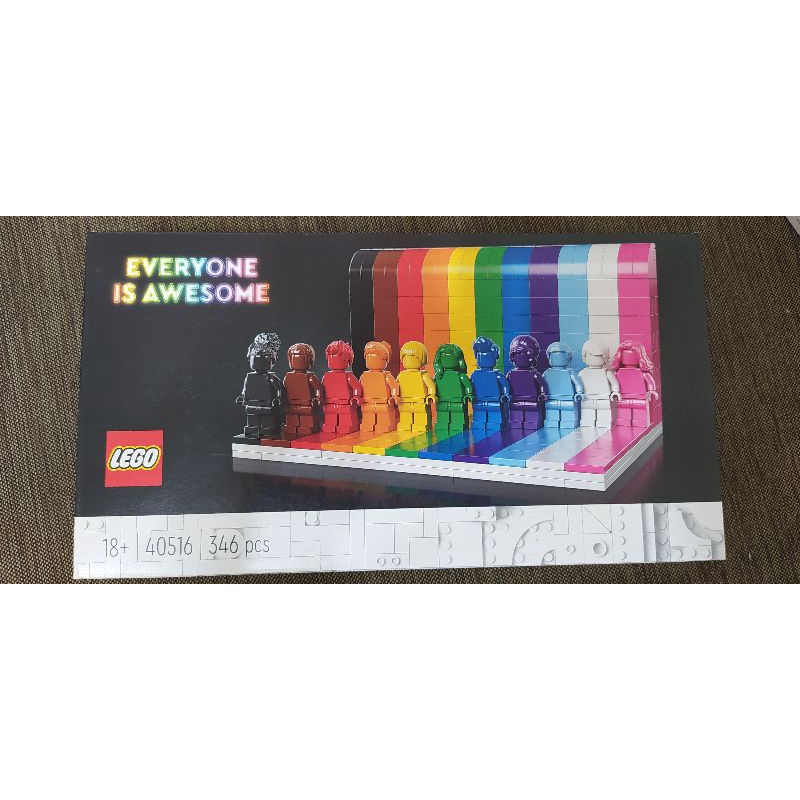 樂高 LEGO 40516 每一個人都很讚 彩虹人