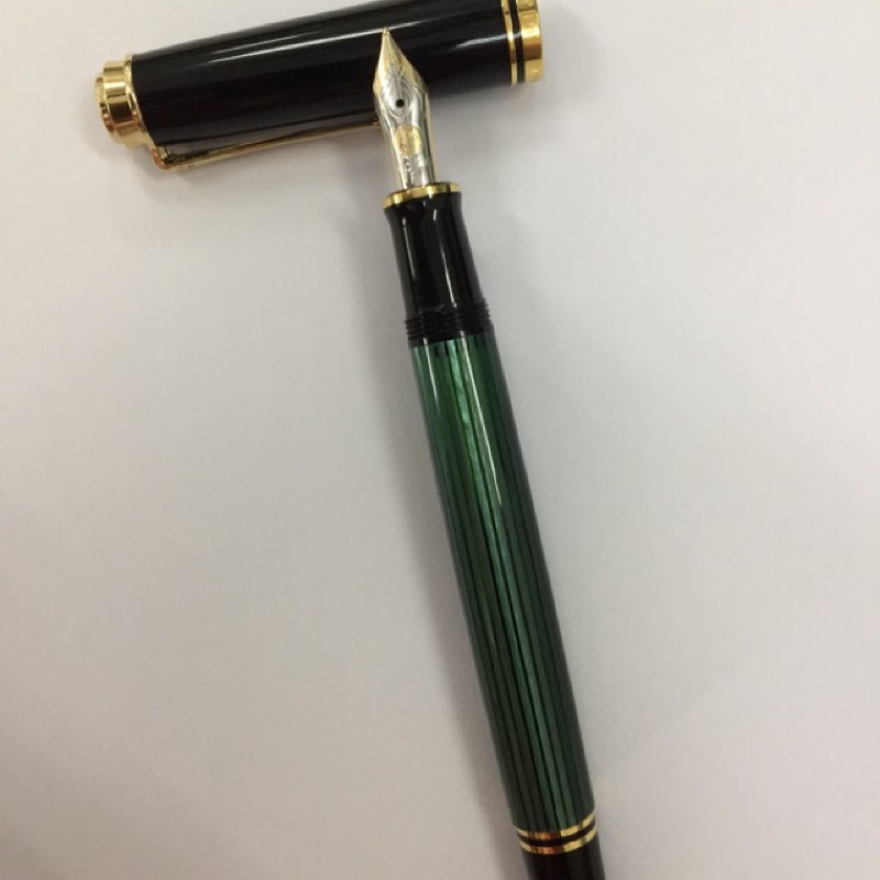 Pelikan 百利金 M400 綠條 F 尖！送墨水！