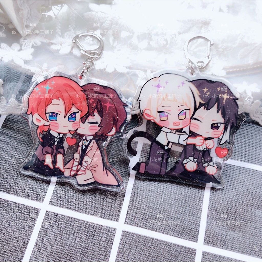 代理 文豪野犬周邊太宰治中島敦芥川龍之介中原中也吊飾 蝦皮購物