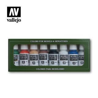 Vallejo AV水漆 手塗套裝:WARGAME遊戲顏色套裝(8色) 貨號AV70103