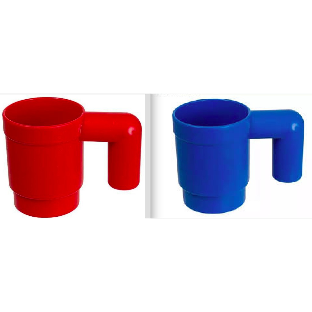 Lego 樂高upscaled Mug 巨大馬克杯杯子水壺水瓶藍色紅色放大版周邊商品 蝦皮購物