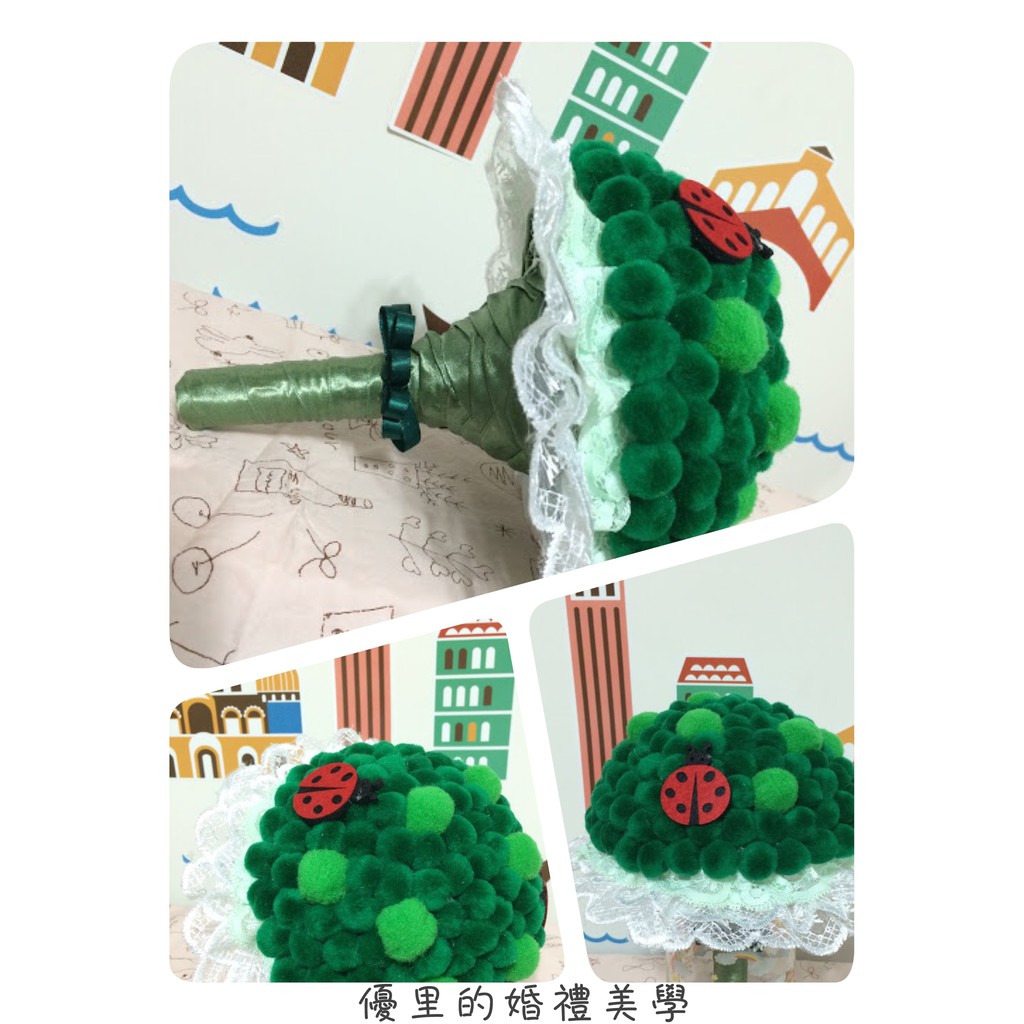 花椰菜捧花 拍照道具 花束 婚禮小物 遊戲道具 蝦皮購物