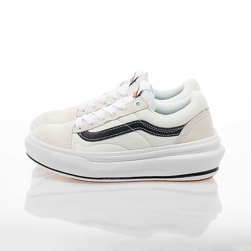 [unclev1966] Vans Old Skool Overt CC 白底黑線  經典款 增高 透氣 厚底 緩震