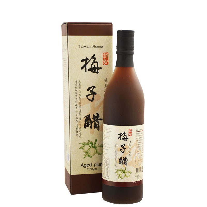 【金豆購】祥記陳年梅子醋(600cc) 12瓶