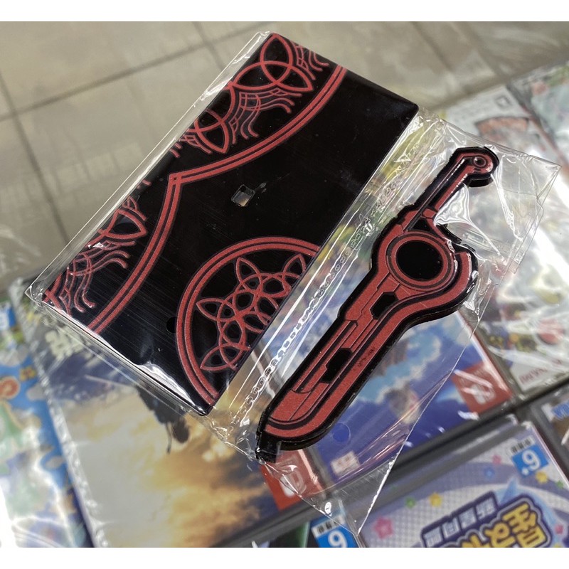 （不含遊戲）NS Switch 異度神劍 終極版 特典 立牌 全新品［士林遊戲頻道］