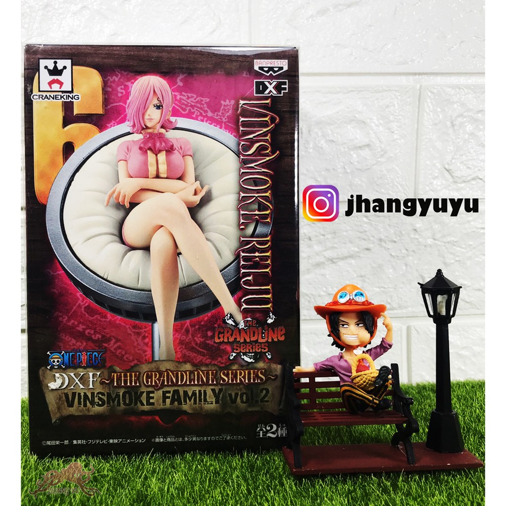 【余姊】日版-海賊王 航海王 DXF  The Grandline Series Vol.2 文斯莫克 蕾玖 粉紅色