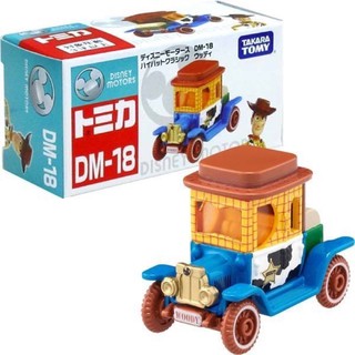 TOMICA -迪士尼 DM-18 胡迪警長高帽子造型小車