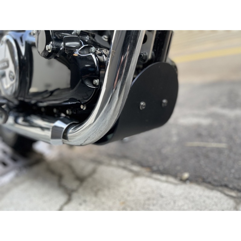 Honda H’ness CB350 GB350 pro RS 專用 鋁合金陽極表面處理霧黑色引擎下護板