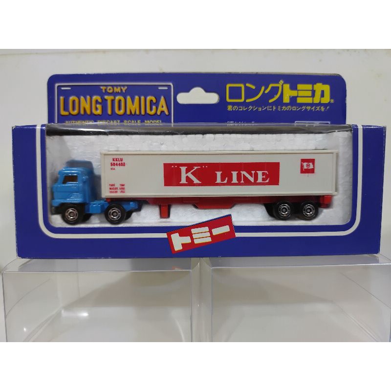 Tomy long Tomica L5-1 日野 海上貨櫃運搬車 日本製 中古品