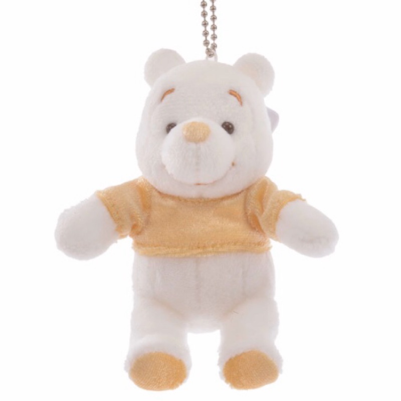 ［現貨］日本冬季限定 白金維尼White Pooh 吊飾