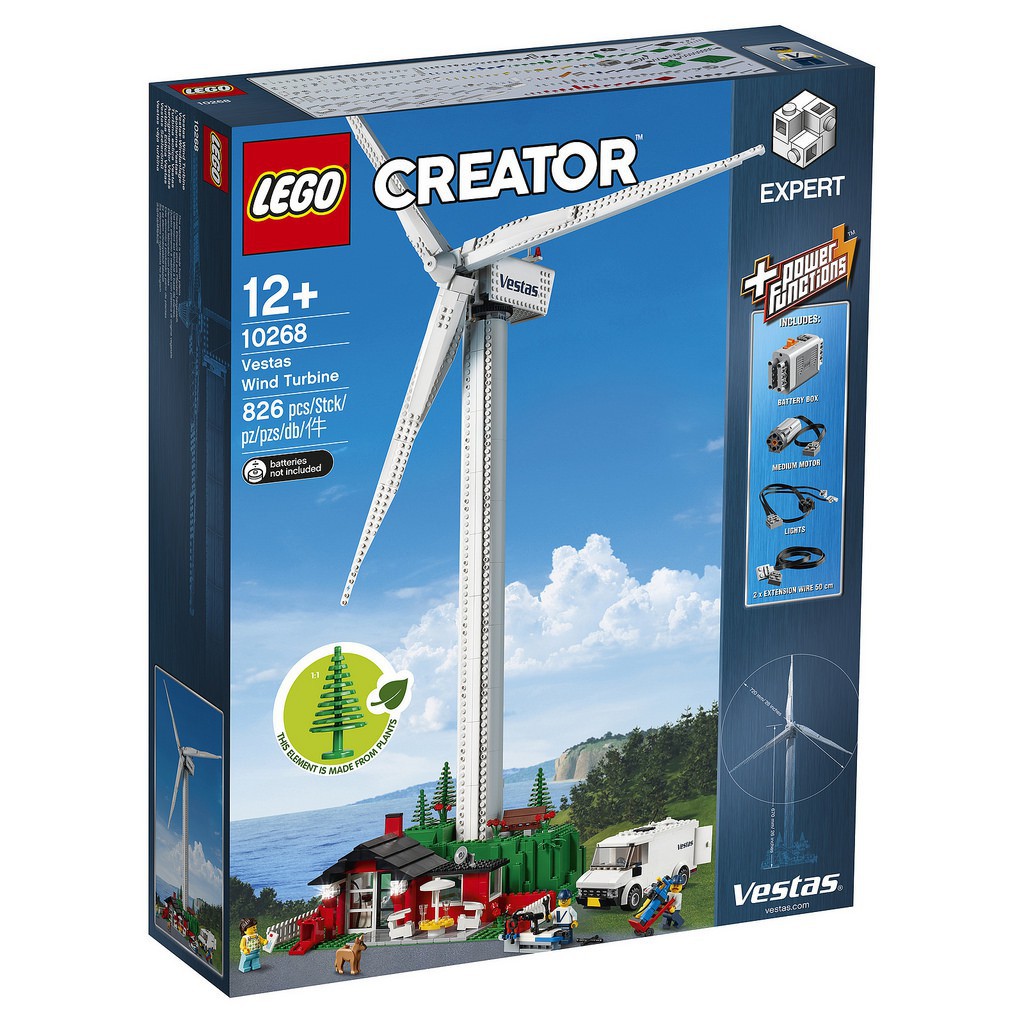 [玩樂高手附發票]公司貨 樂高 LEGO 10268 風力發電機