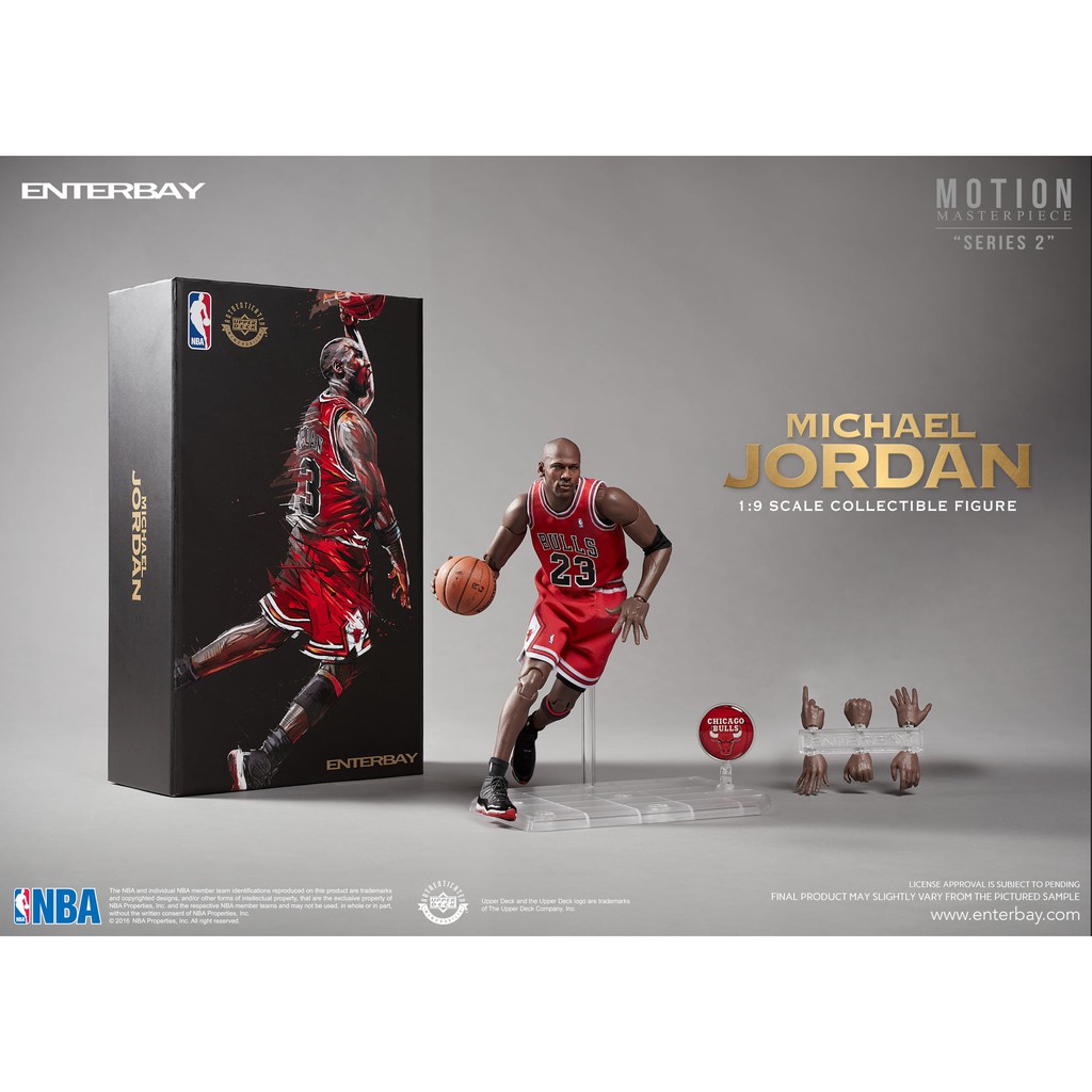 【撒旦玩具 SatanToys】預購 ENTERBAY【NBA 職業籃球選手】麥可·喬丹 1:9 可動人偶 Jordan