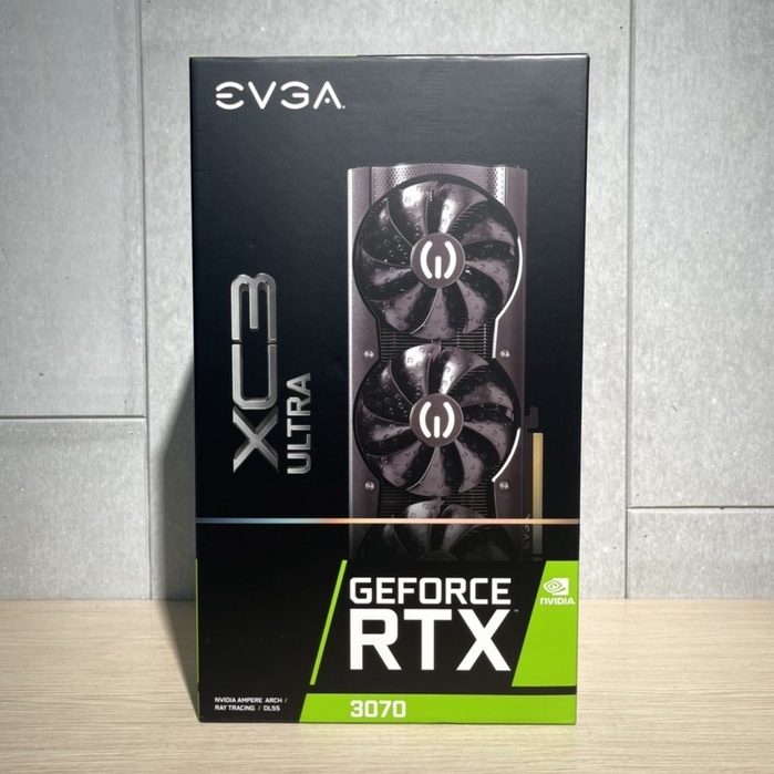 EVGA GeForce RTX3070 8G XC3 三風扇 五年保固 二手8.9成新