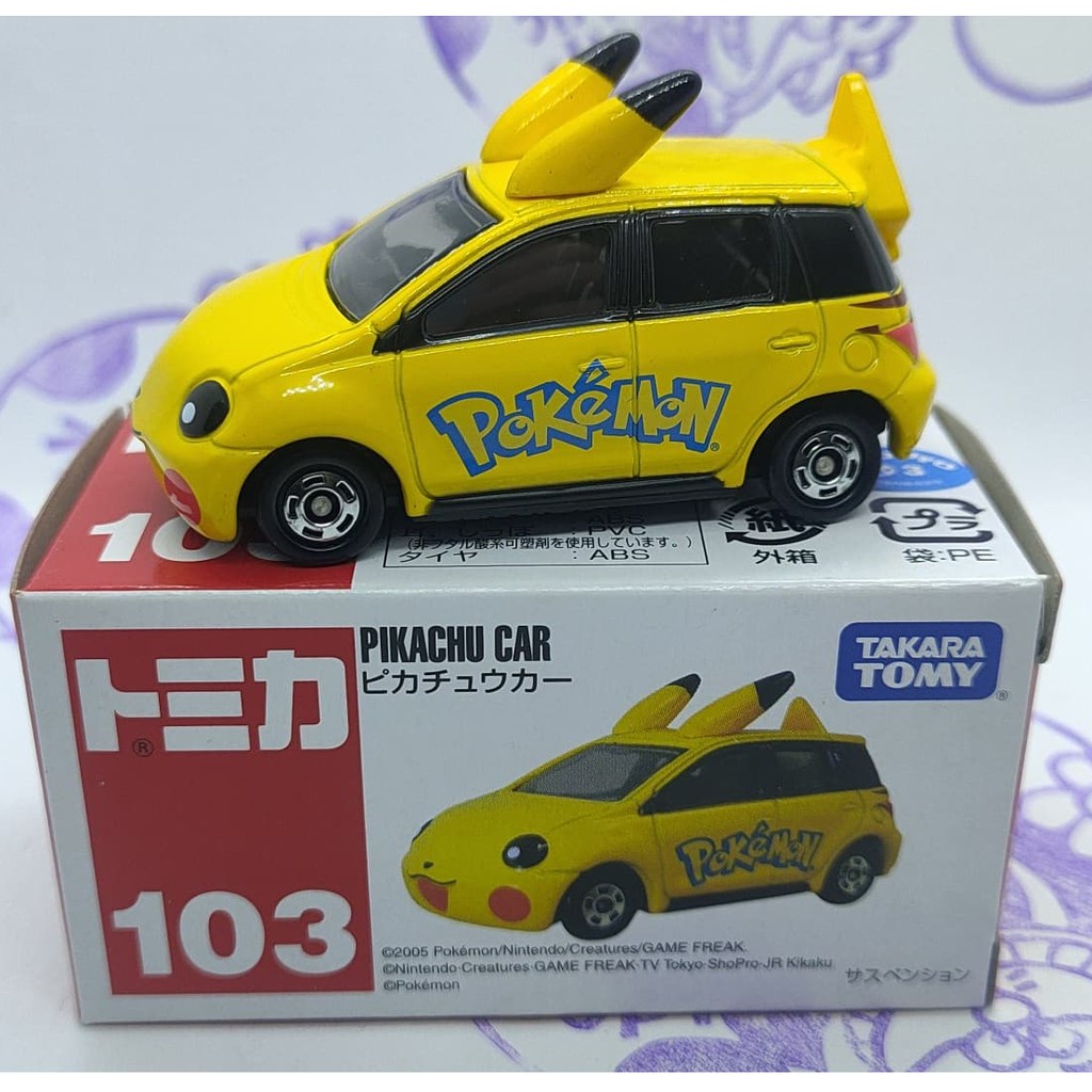 (現貨) Tomica 多美 103 Pikachu Car 皮卡丘 寶可夢