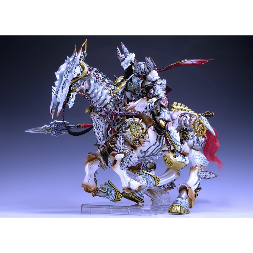 魔戒可動 白夜騎士ダン 魔導馬ハヤテ 牙狼GARO フィギュア 魂ウェブ