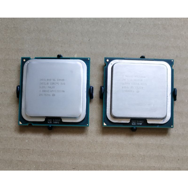 備品全新 Intel C2D E8400 P4 631 LGA775  Xeon E5320 LGA771 改裝 收藏