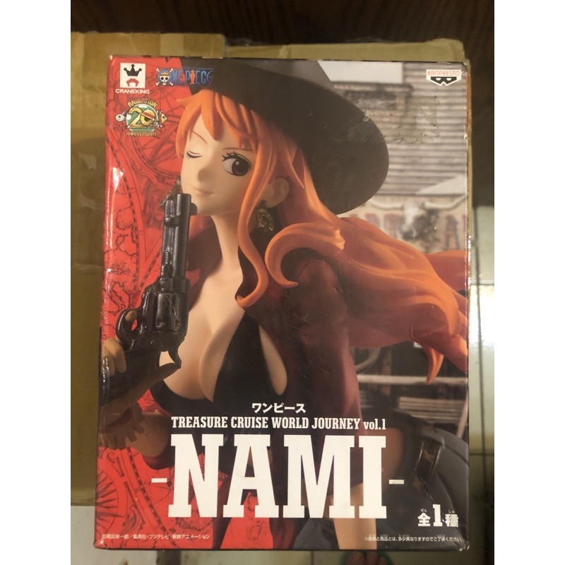 海賊王 NAMI 公仔 牛仔娜美公仔