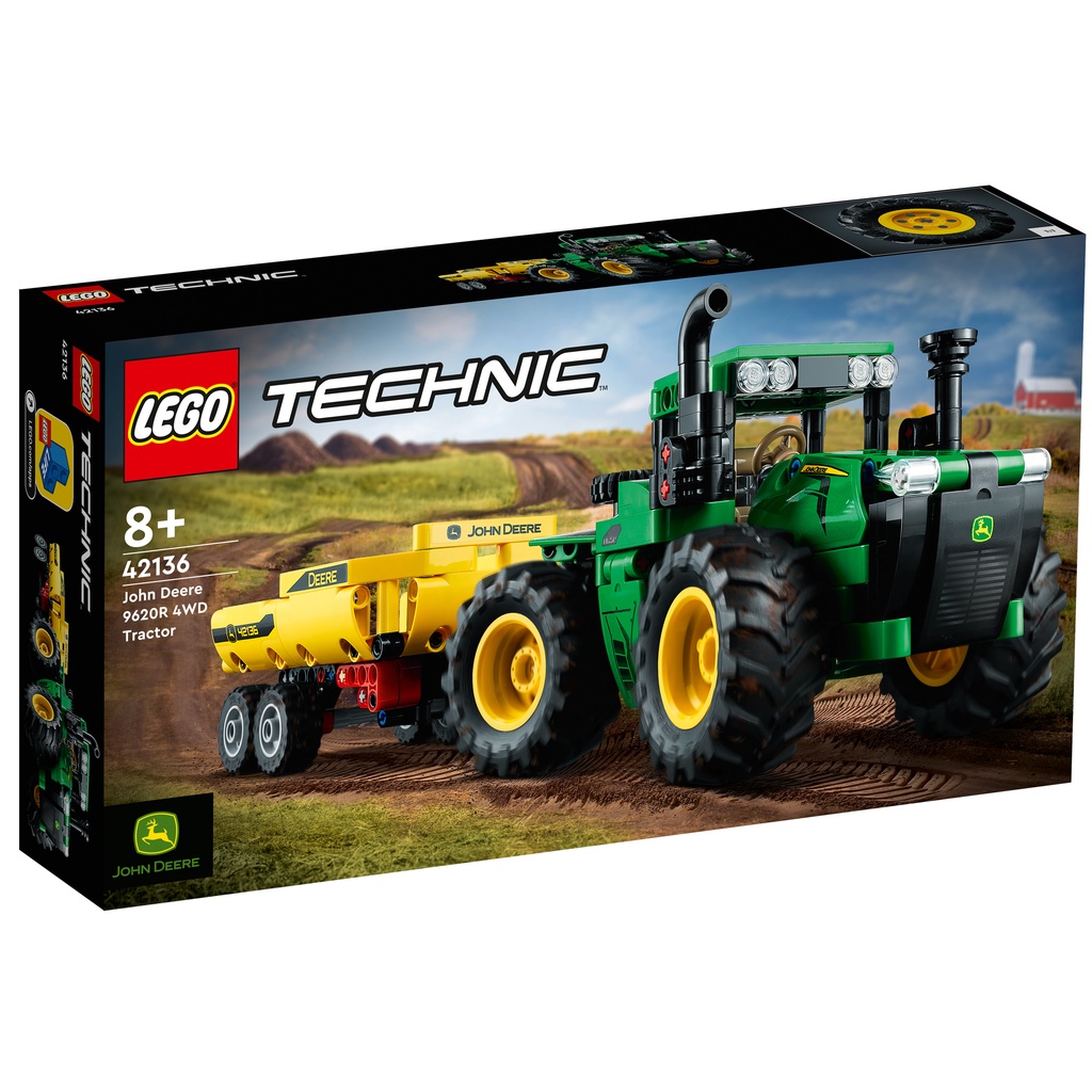 ［想樂］『店面$900』全新 樂高 Lego 42136 Technic 科技 約翰迪爾9620R 4WD拖拉機