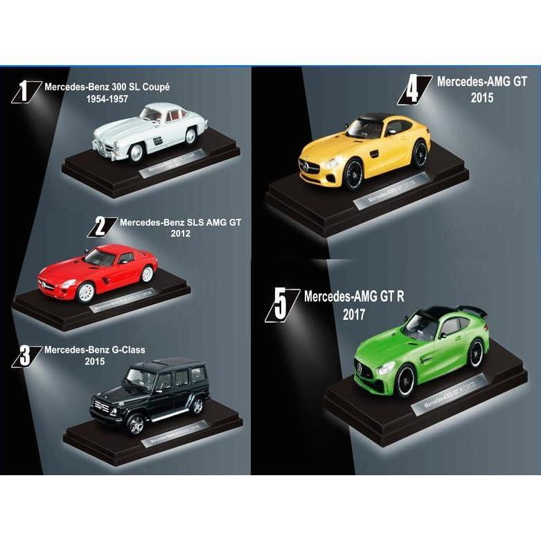 【凱琳小舖】7-11 Mercedes-Benz 1:43 限量賓士鋅合金模型車