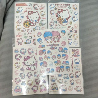 🌈 Hello Kitty 凱蒂貓 雙子星 紋身貼紙 紋身 裝飾 貼紙