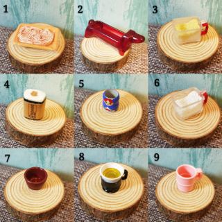日本 re-ment 食玩盒玩玩具配件公仔盤子杯子造型用品模擬盒子娃娃屋模型扮家家酒可愛迷你縮小卡通絕版收藏食物