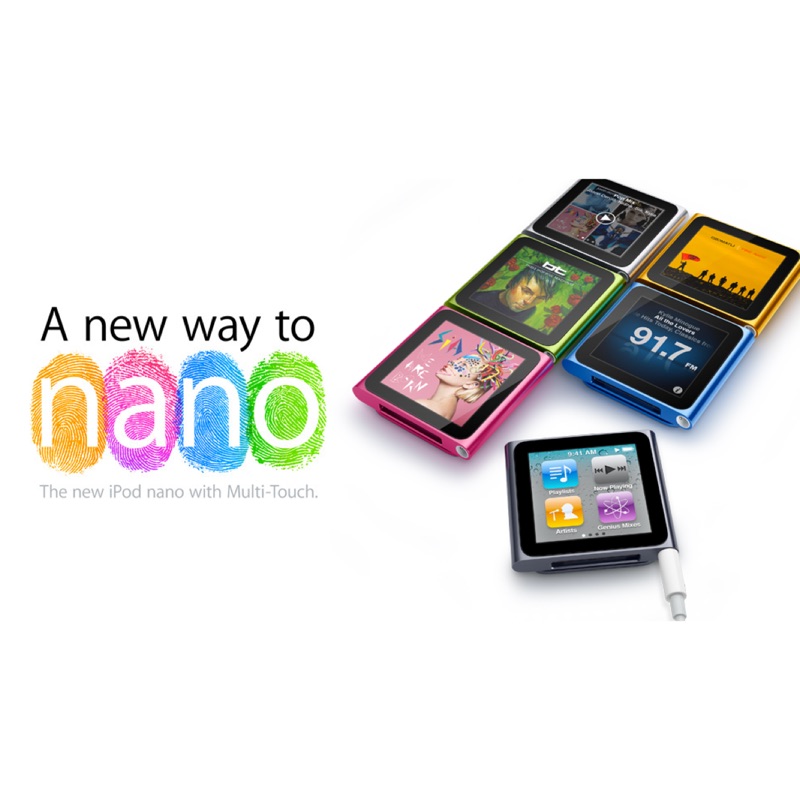 蘋果 Apple iPod nano 6 8G 銀色
