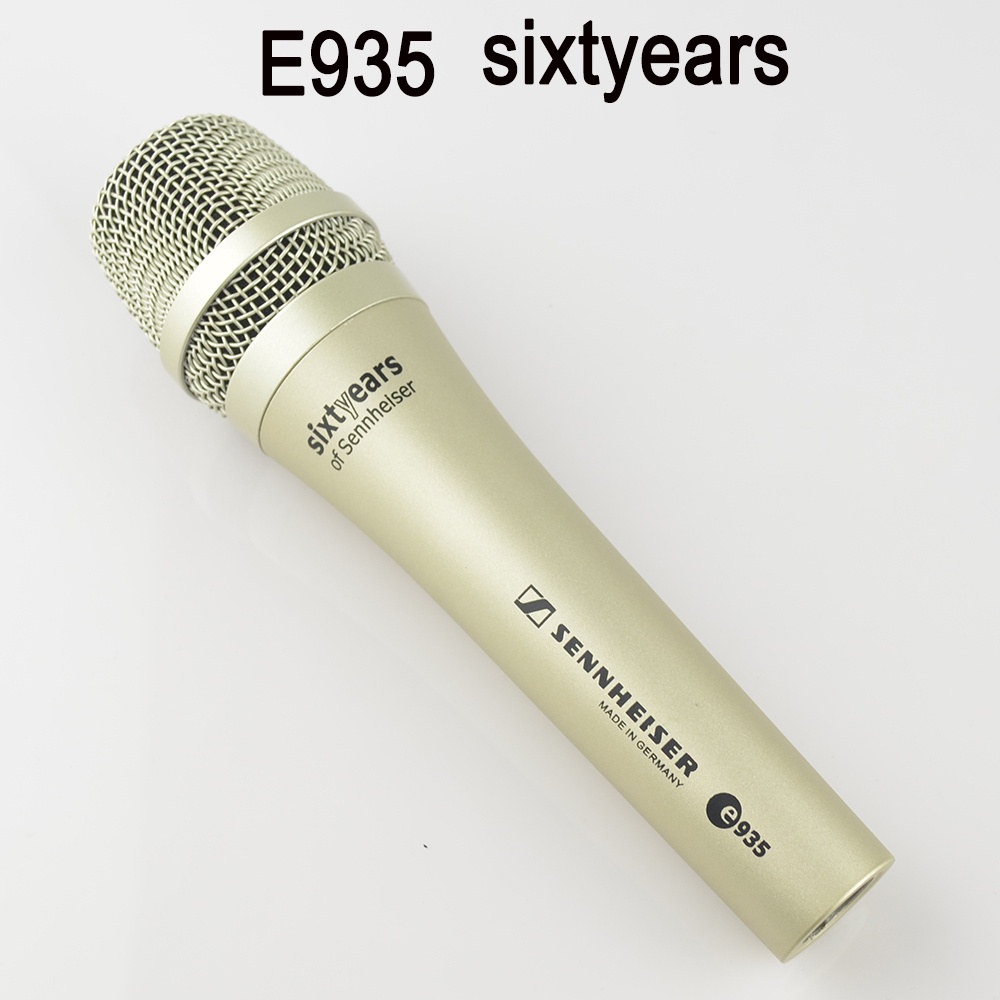 Sennheiser 麥克風 E935 sixtyears 有線心形人聲麥克風,適用於教堂舞台工作室