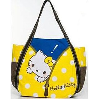 凱蒂貓 Hello Kitty托特包(大)驚奇凱蒂 黃 AMKT65K02043
