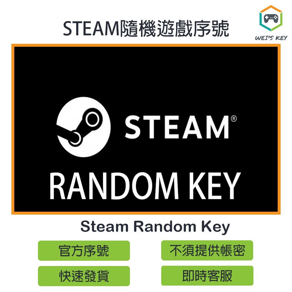 Steam 隨機遊戲序號steam Random Key Pc 蝦皮購物