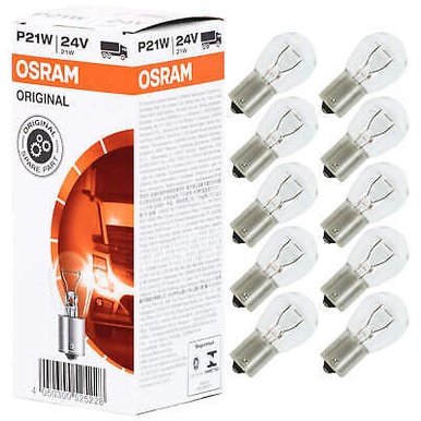 德國 歐司朗 OSRAM 單心燈泡 7511 24V 21W 方向燈泡 倒車燈泡 單芯燈泡 小燈