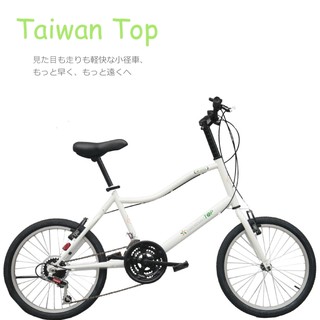 【小謙單車】Taiwan TOP 台灣製造-20吋21速 入門款 S型小徑車 好騎 通勤代步 (非小折 團購)-C級