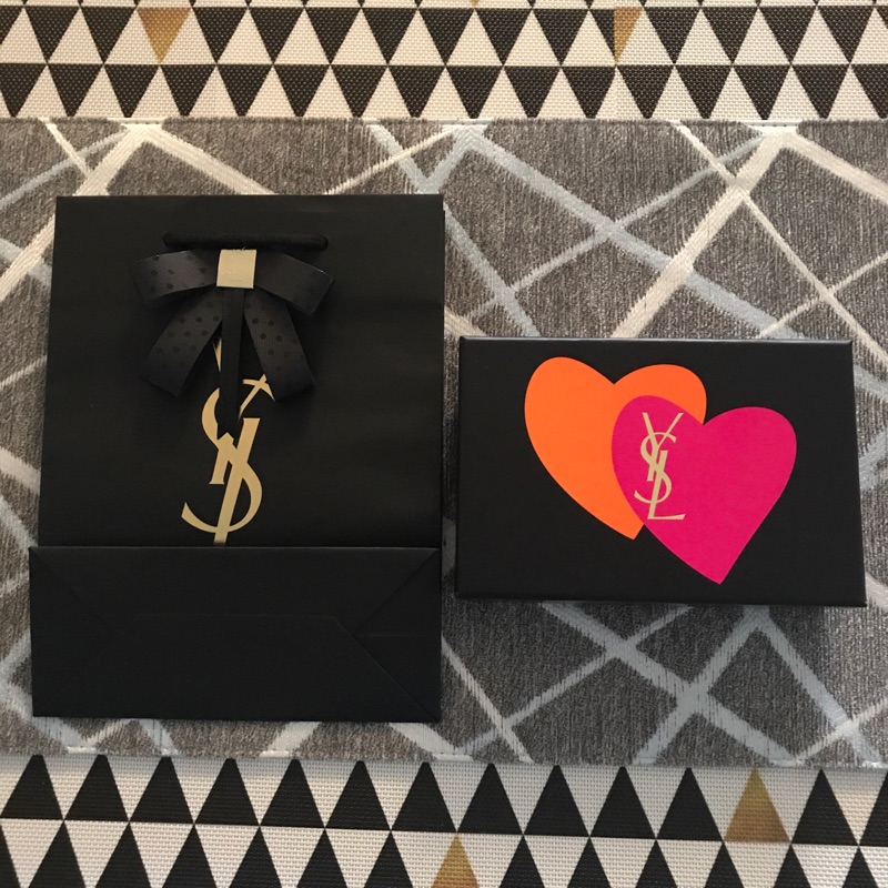 YSL Yves Saint Lauren 包裝紙盒 包裝提袋 禮物袋