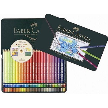 +富福里+德國 輝柏 Faber-Castell 藝術家級 120色水性色鉛筆 鐵盒 117511