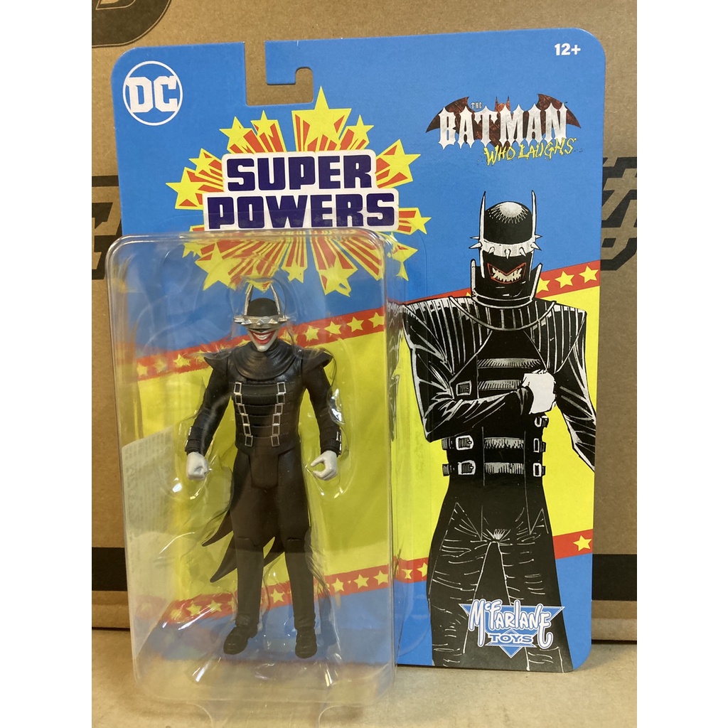 全新現貨 麥法蘭 DC Super Power 5吋 復古吊卡 大笑蝙蝠俠 大笑蝙蝠 蝙蝠俠 可動完成品