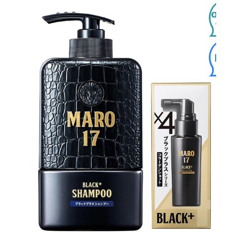 Maro 17 黑髮還原 強韌組 Maro 17 Shampoo + Collagen shot kit