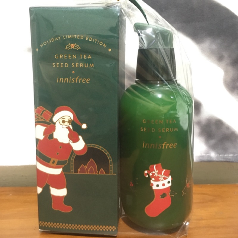 innisfree 2018綠色聖誕 綠茶籽保濕精華 160ml