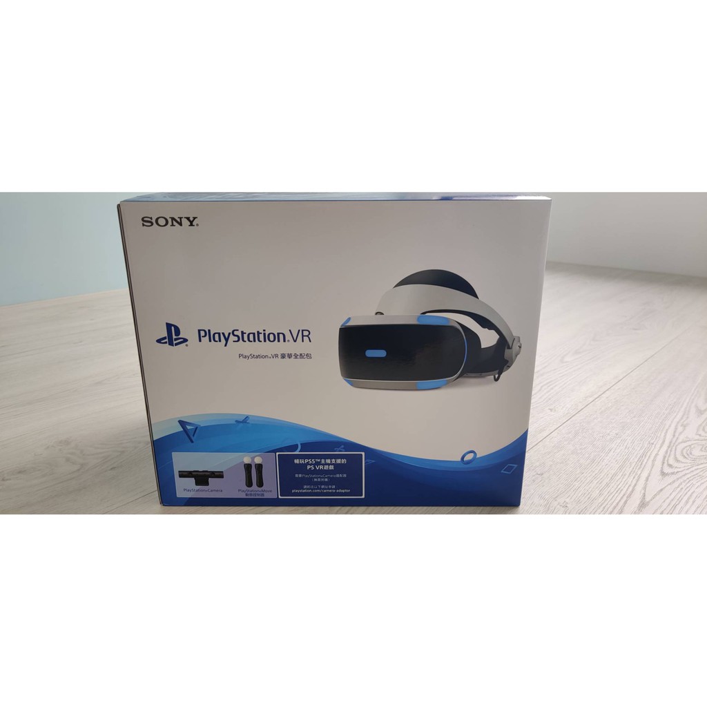 Sony 索尼playstation Vr 2代頭戴裝置豪華全配包全新未拆ps5 蝦皮購物