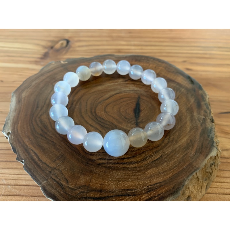 木森玉翠 木森精品 樹化玉手珠主珠為白樹化玉搭配白冰樹化玉 高冰玻璃種樹化玉 蝦皮購物