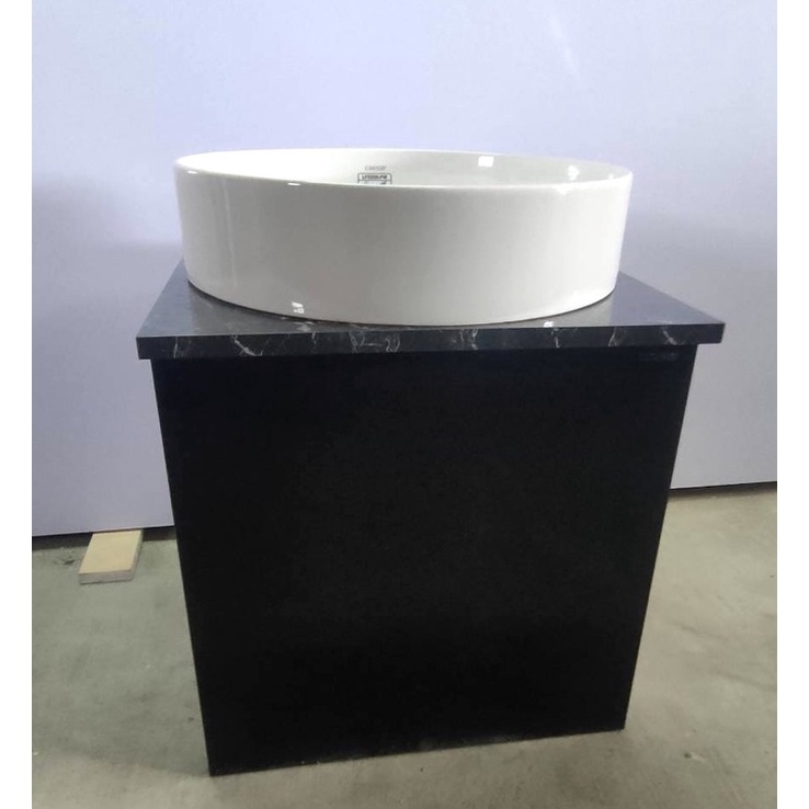 凱撒洗手槽搭配防火板平台（建商附的，未使用）#diy#衛浴#裝潢#宜得利#ikea