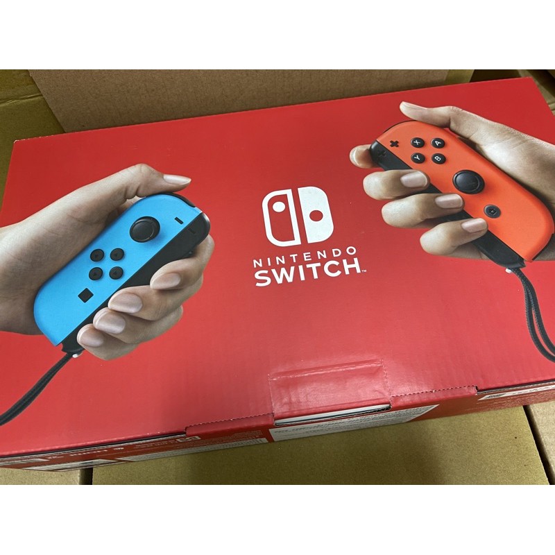 Nintendo Switch 主機 電光紅藍 (電池加強版)