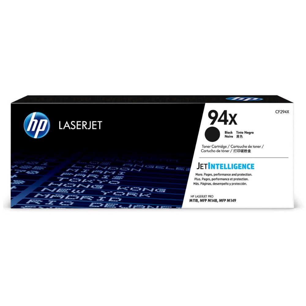 【HP 惠普】94X 高容量黑色 LaserJet 碳粉匣