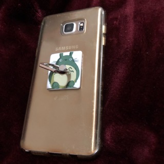🔥 三星 note5 note 5 手機殼 送 背面 龍貓 扣環 追劇 防止手機滑落 好用👍 價格甜