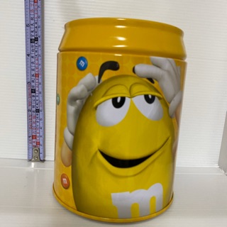 M&M’s巧克力鐵盒撲滿mms 企業娃娃企業寶寶企業商標收藏早期懷舊復古柑仔店玩偶玩具大同寶寶存錢桶存錢筒