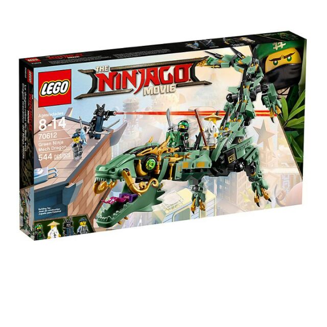 樂高 LEGO 70612 綠忍者 機甲巨龍 NINJAGO MOVIE  系列 忍者電影 系列 2盒免運 現貨