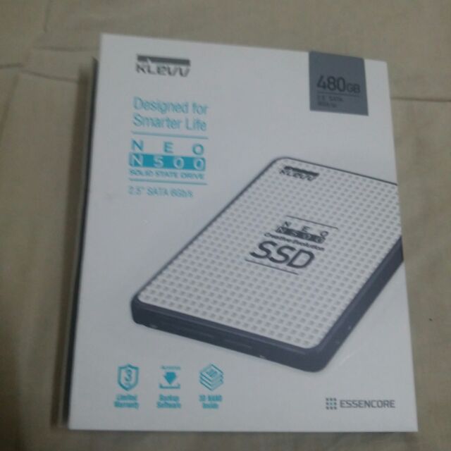 科賦KLEVV NEO N500 480G Sata SSD ＋創見usb3.0外接盒