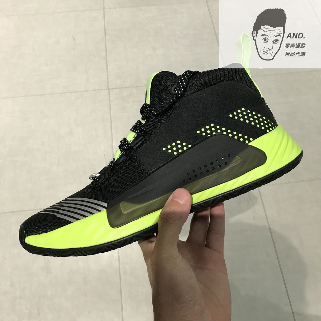 【AND.】ADIDAS DAME 5 黑綠 籃球 襪套 避震 休閒 穿搭 星際大戰 聯名款 男鞋 EH2457