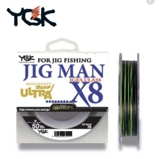 🌊沖繩釣具🌊 YGK JIG MAN 8編 D437 600米 最強力 8股 PE 5色線 PE線